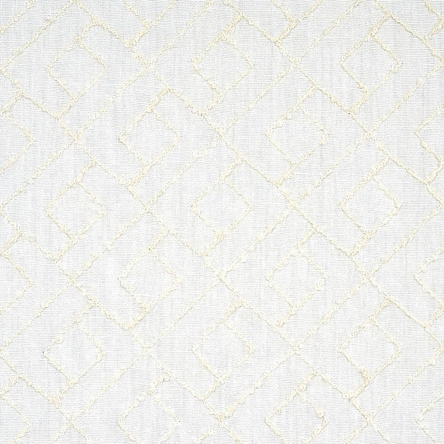 Schumacher Durant Embroidery Ivory Fabric