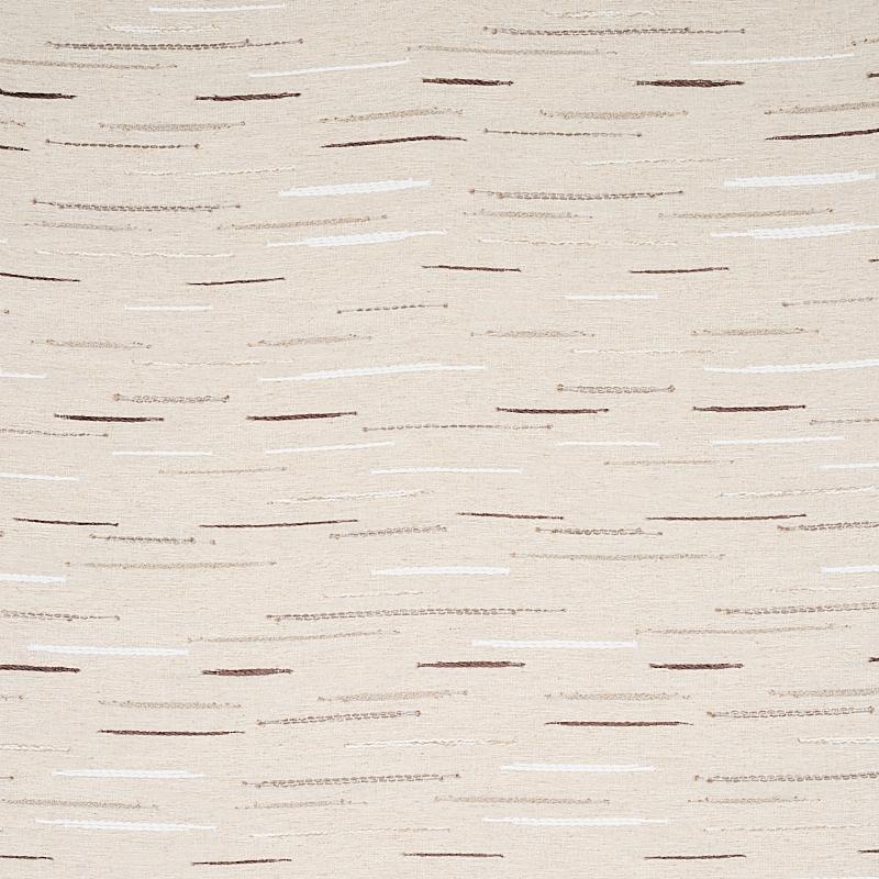 Schumacher Leland Stripe Neutral Fabric