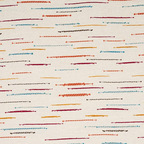 Schumacher Leland Stripe Multi Fabric