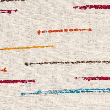 Schumacher Leland Stripe Multi Fabric