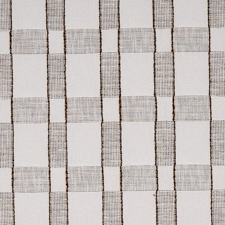 Schumacher Elko Plaid Straw Fabric