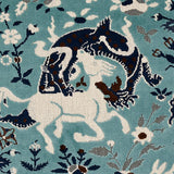 Schumacher Saint Ambrose Velvet Cadet Fabric