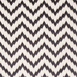 Schumacher Florentine Chevron Velvet Black Fabric