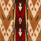 Schumacher Samar Ikat Velvet Gold Fabric