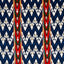 Schumacher Samar Ikat Velvet Blue Fabric