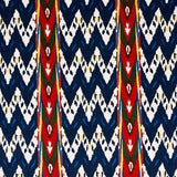 Schumacher Samar Ikat Velvet Blue Fabric