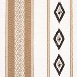 Schumacher Dakota Stripe Neutral Fabric