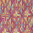 Schumacher Kuzma Magenta Fabric