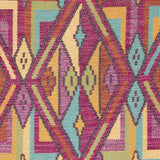 Schumacher Kuzma Magenta Fabric