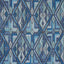 Schumacher Kuzma Blue Fabric