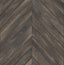 A-Street Prints Parisian Espresso Parquet Wallpaper