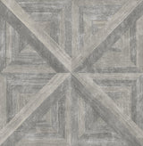 A-Street Prints Carriage House Taupe Wood Wallpaper