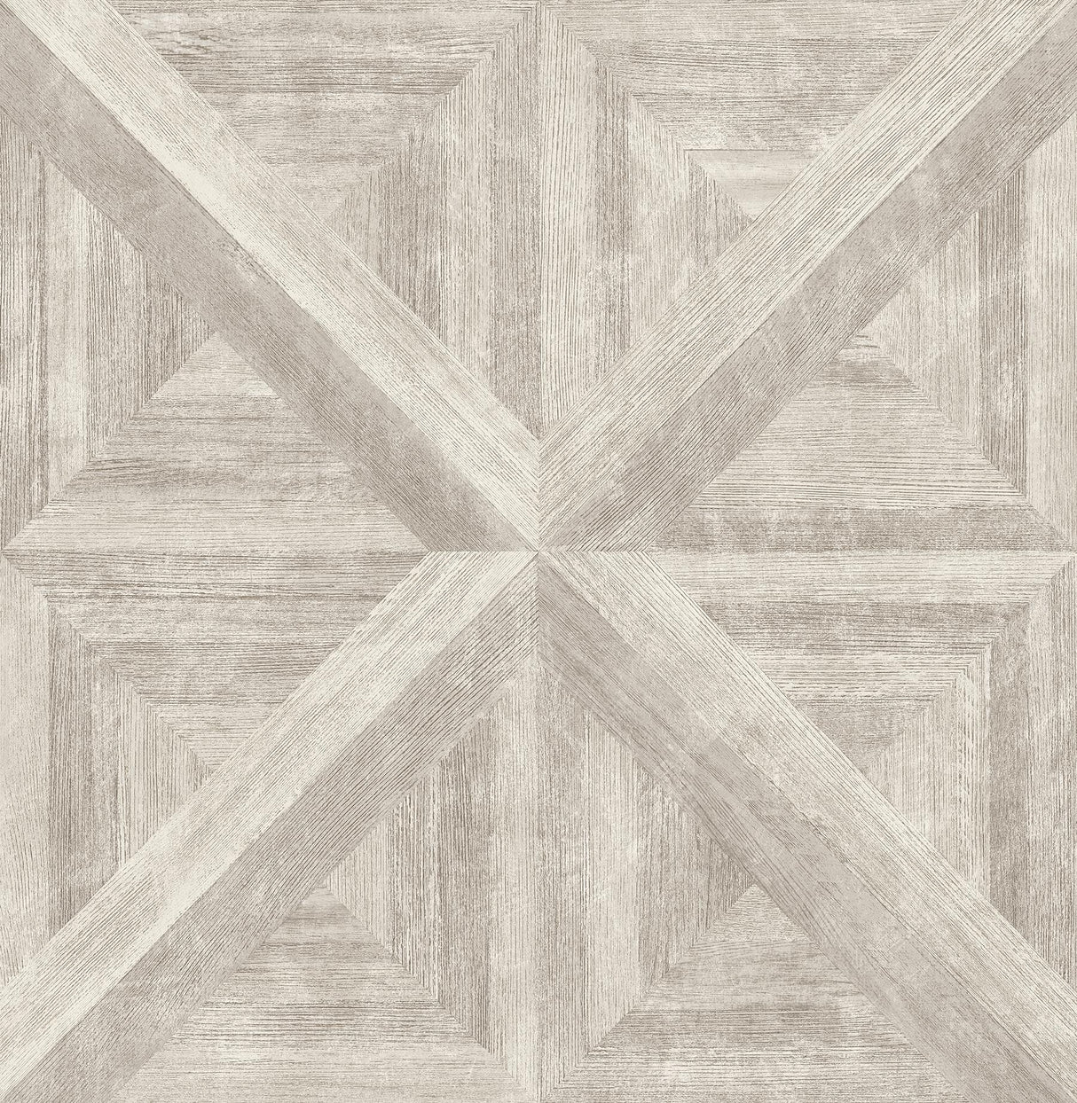 A-Street Prints Carriage House Neutral Wood Wallpaper