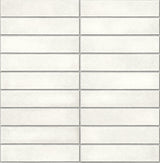A-Street Prints Midcentury Modern White Brick Wallpaper