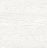 A-Street Prints Salvaged Wood Plank White Wallpaper