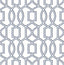 A-Street Prints Quantum Blue Trellis Wallpaper