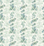 A-Street Prints Charlise Teal Floral Stripe Wallpaper