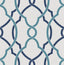 A-Street Prints Sausalito Navy Lattice Wallpaper