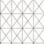 A-Street Prints Intersection Black Geometric Wallpaper