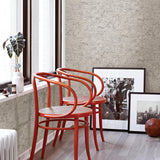 A-Street Prints Concrete Rough Taupe Industrial Wallpaper
