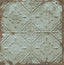 A-Street Prints Tin Ceiling Teal Distressed Tiles Wallpaper