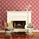 A-Street Prints Grove Coral Tree Wallpaper