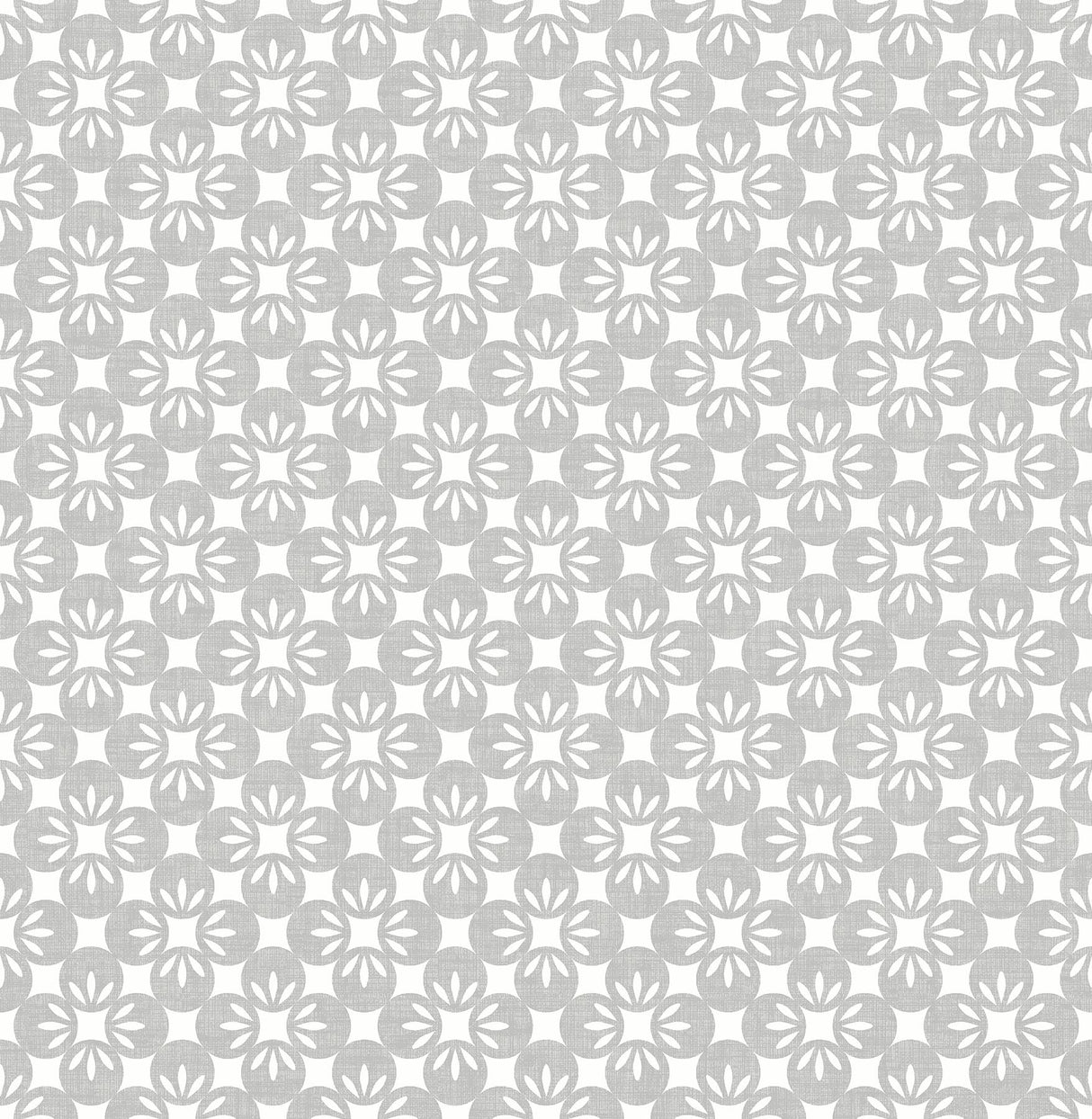 A-Street Prints Orbit Floral Dove Wallpaper