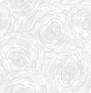 A-Street Prints Celestial Taupe Floral Wallpaper