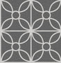 A-Street Prints Savvy Black Geometric Wallpaper