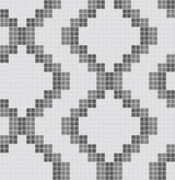 A-Street Prints Mosaic Black Grid Wallpaper