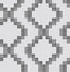 A-Street Prints Mosaic Black Grid Wallpaper