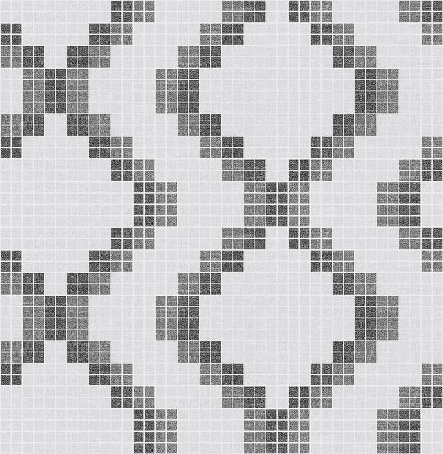 A-Street Prints Mosaic Black Grid Wallpaper