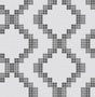 A-Street Prints Mosaic Black Grid Wallpaper
