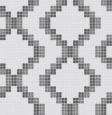 A-Street Prints Mosaic Grid Black Wallpaper