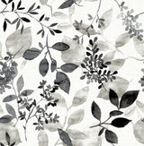 A-Street Prints Gossamer Botanical Black Wallpaper