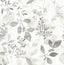 A-Street Prints Gossamer Grey Botanical Wallpaper
