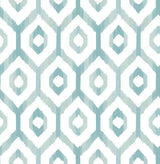 A-Street Prints Solstice 2744-24142 Teal Wallpaper