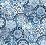 A-Street Prints Solstice 2744-24148 Blue Wallpaper