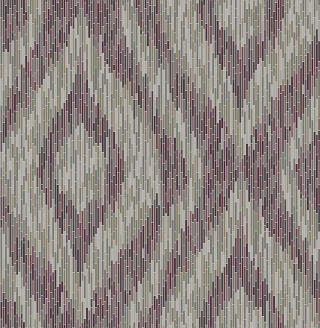 A-Street Prints Ethereal Purple Ogee Wallpaper