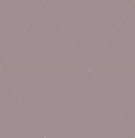 A-Street Prints Twilight Purple Geometric Wallpaper