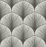 A-Street Prints Dusk Frond Grey Wallpaper