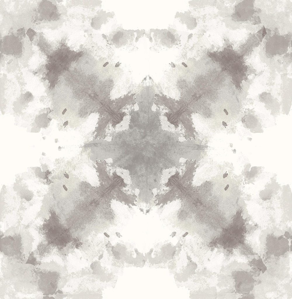 A-Street Prints Mysterious Taupe Abstract Wallpaper