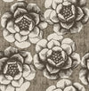 A-Street Prints Fanciful Brown Floral Wallpaper