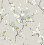 A-Street Prints Bliss Blue Blossom Wallpaper