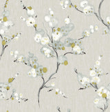 A-Street Prints Bliss Blossom Blue Wallpaper