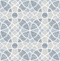 A-Street Prints Zazen Blue Geometric Wallpaper