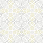 A-Street Prints Zazen Yellow Geometric Wallpaper