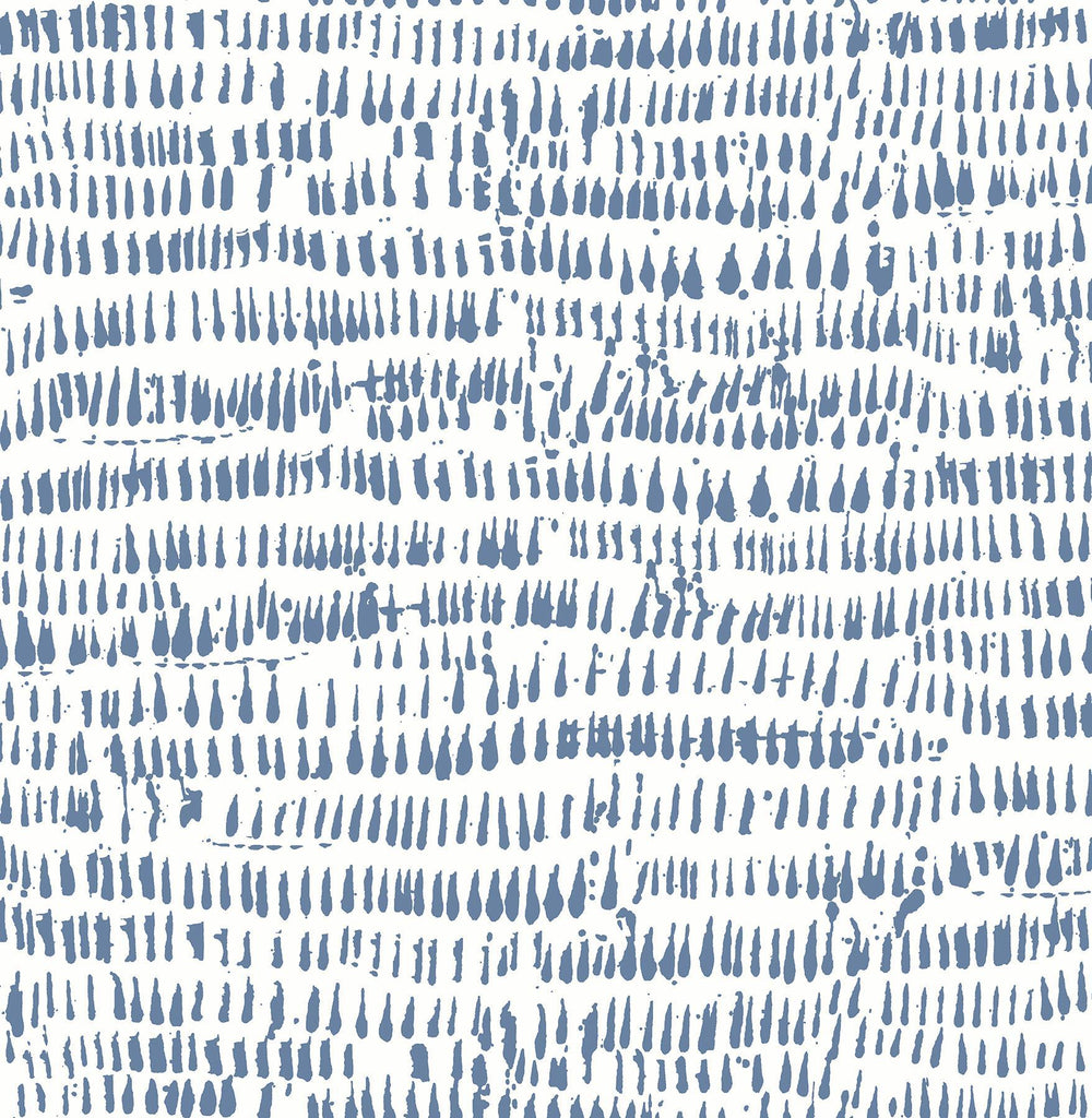 A-Street Prints Runes Blue Brushstrokes Wallpaper