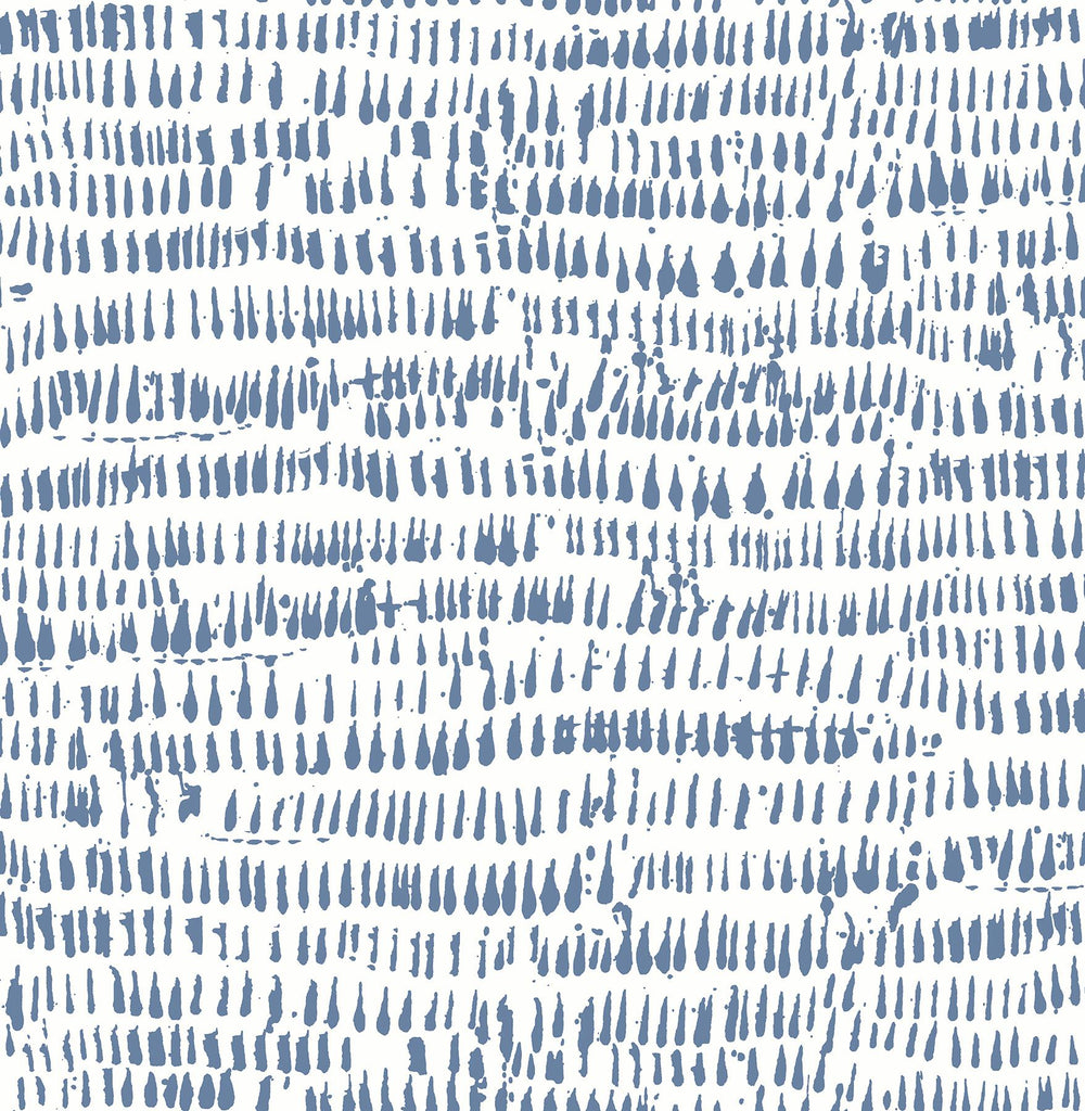 A-Street Prints Runes Brushstrokes Blue Wallpaper