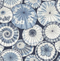 A-Street Prints Mikado Blue Parasol Wallpaper